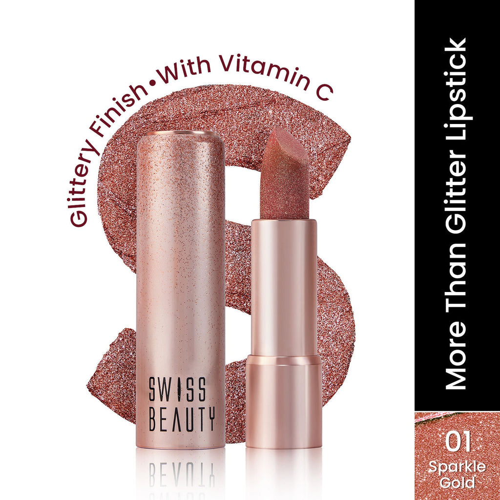 Swiss Beauty More Than Glitter Lipstick