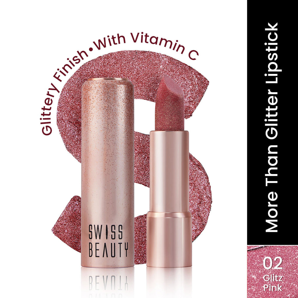 Swiss Beauty More Than Glitter Lipstick