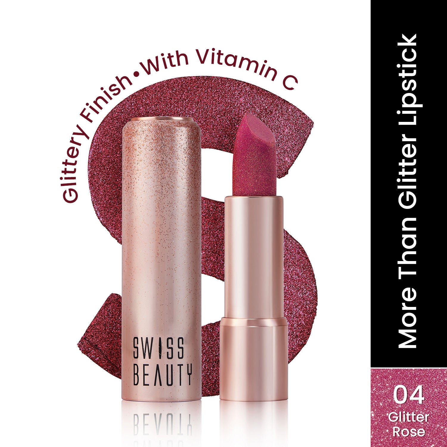 Swiss Beauty More Than Glitter Lipstick