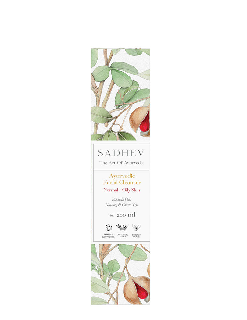 SADHEV Ayurvedic Facial Cleanser Normal - Oily Skin