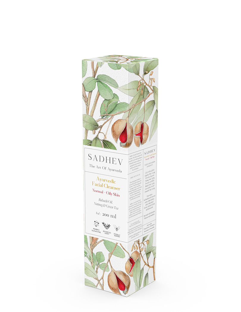 SADHEV Ayurvedic Facial Cleanser Normal - Oily Skin