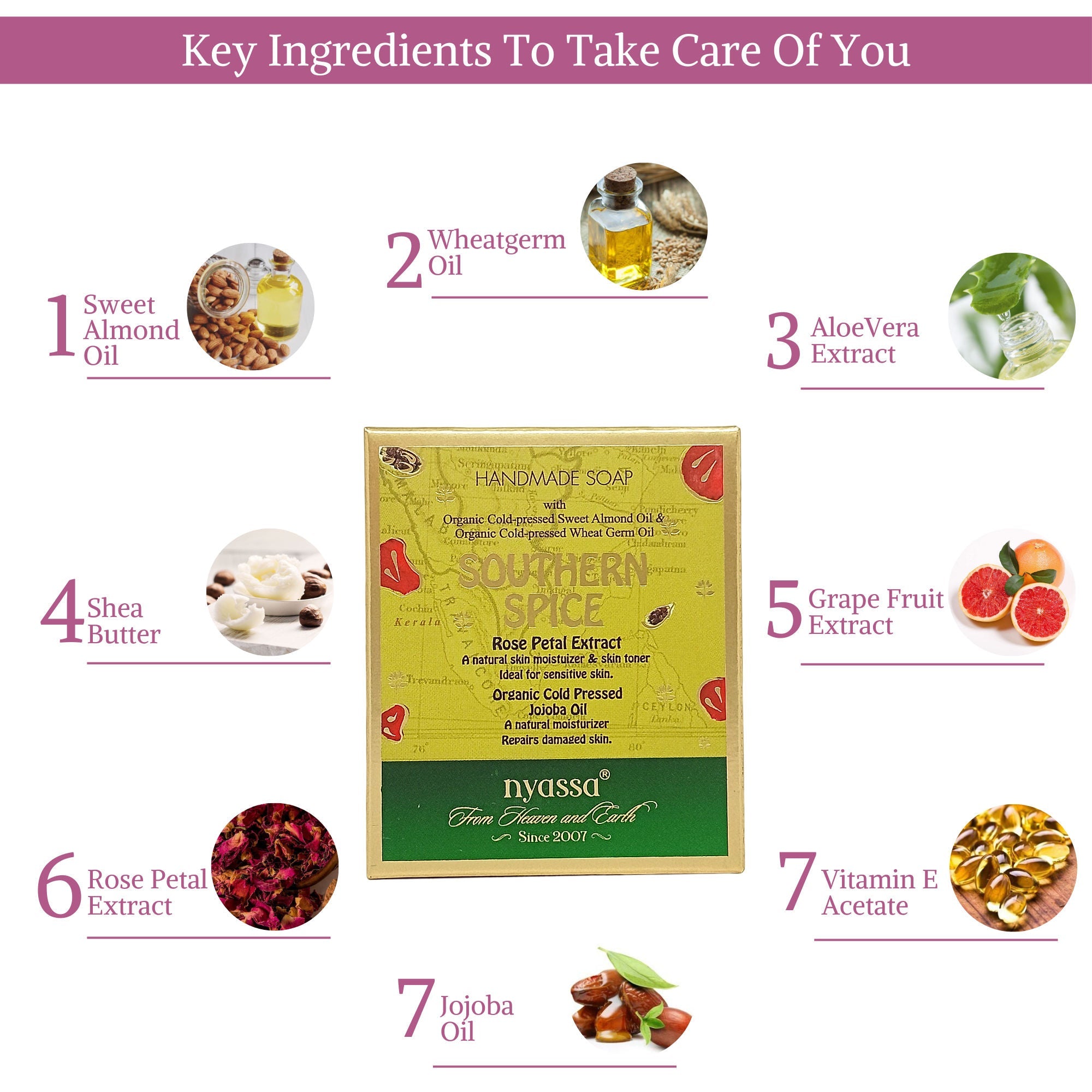 Nyassa Southern Spice Handmade Soap