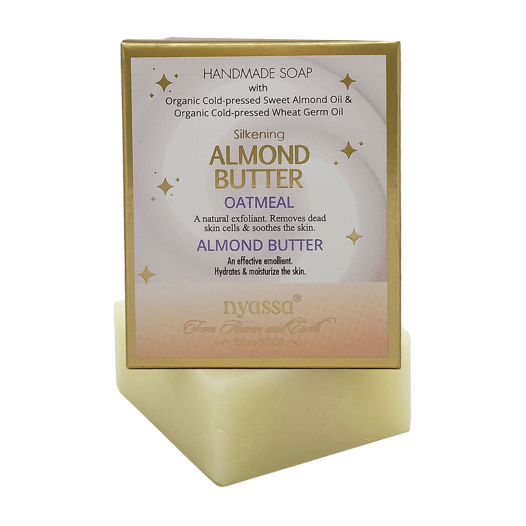 Nyassa Silkening Almond Butter Luxurious Handmade Soap