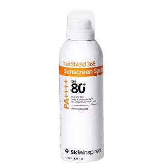 SkinInspired Invishield 365 Body Sunscreen Spray SPF 80+ PA++++
