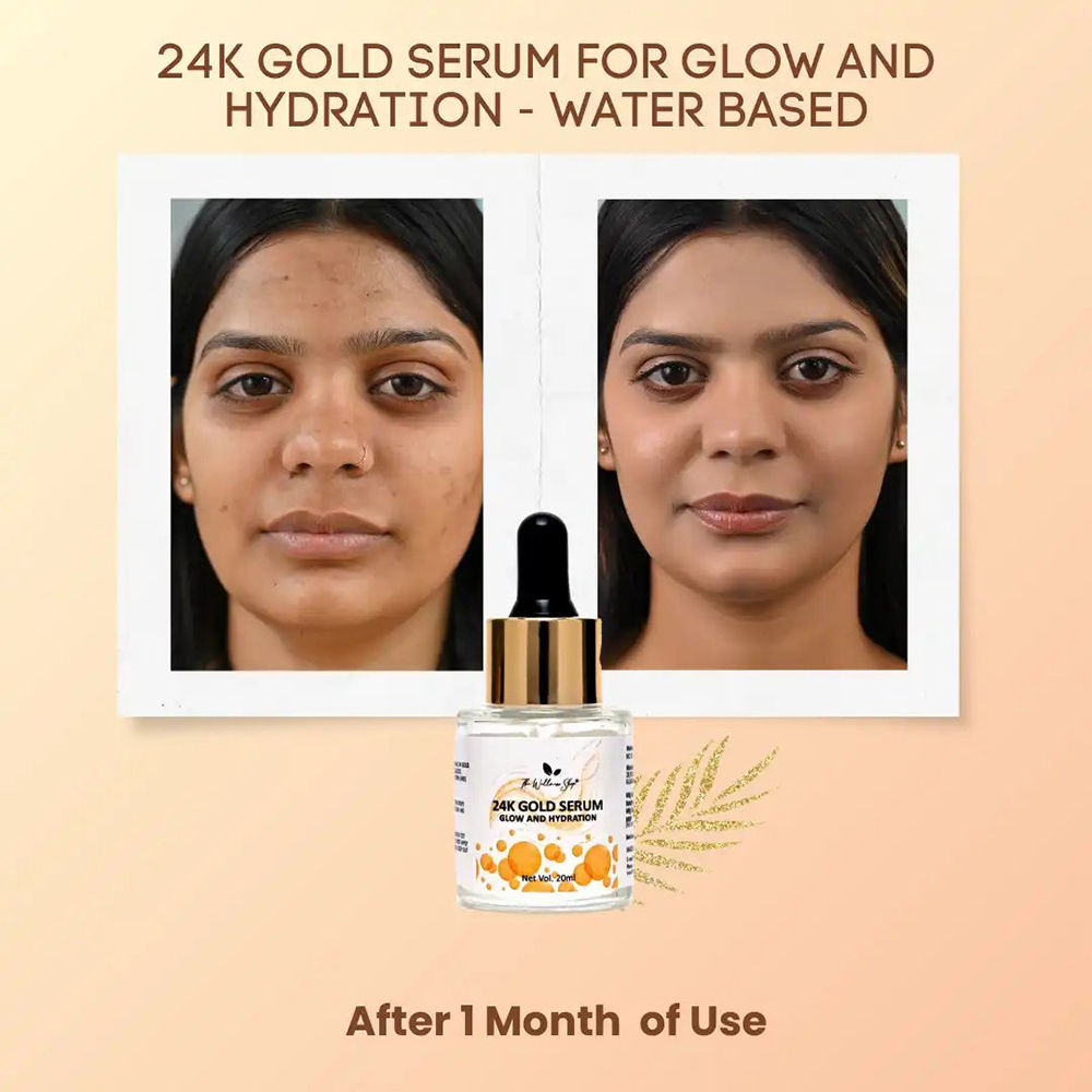 The Wellness Shop 24K Gold Serum For Glow And Hydration Water Based