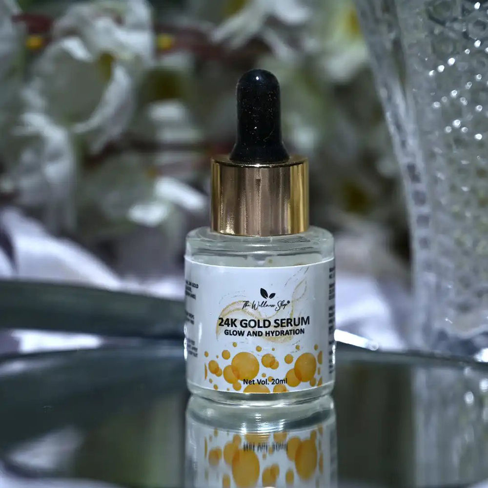 The Wellness Shop 24K Gold Serum For Glow And Hydration Water Based