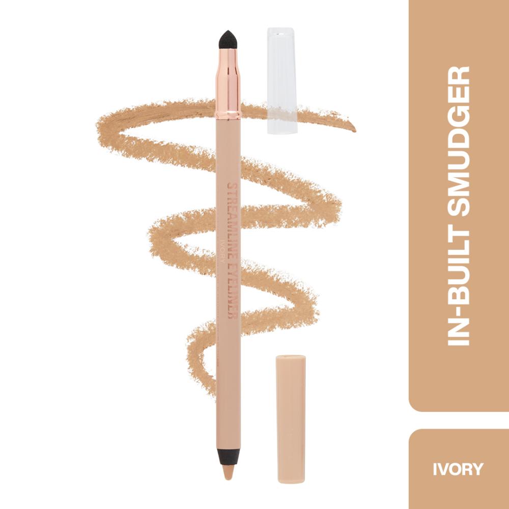 Makeup Revolution Streamline Waterline Eyeliner Pencil-Ultra Creamy Smudge Proof Smokey Looks