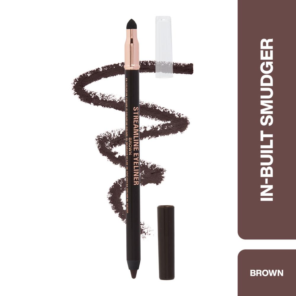Makeup Revolution Streamline Waterline Eyeliner Pencil-Ultra Creamy Smudge Proof Smokey Looks