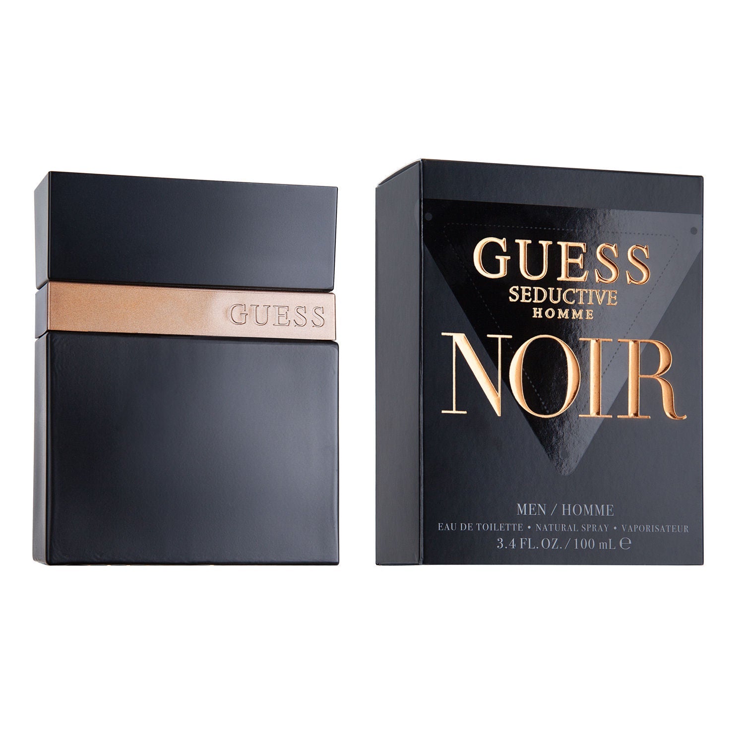 GUESS Seductive Homme Noir For Men Eau De Toilette