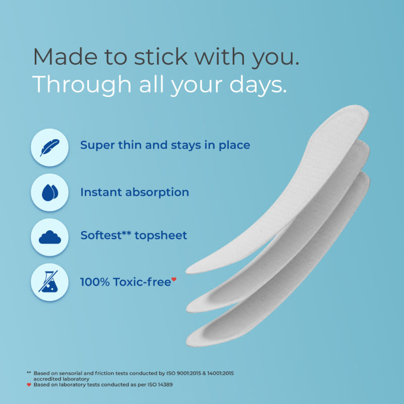 Nua Zero Irritation Panty Liners - 190 mm