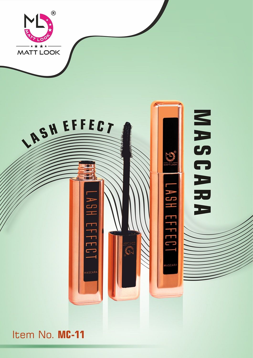 Matt look Lash Effect Mascara - Black