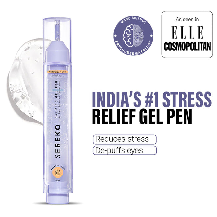 SEREKO Gel Pen Under Eye Cream for Dark Circles, Puffiness, Stress Relief