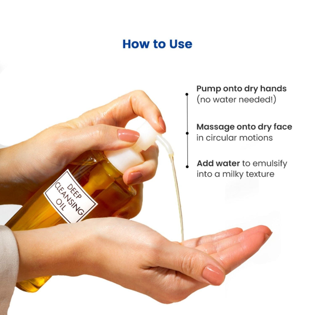 DHC Beauty Deep Cleansing Oil, Makeup Remover For All Skin Types