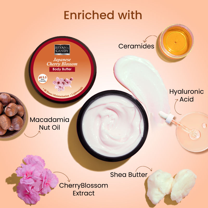 BRYAN & CANDY Japanese Cherry Blossom Body Butter