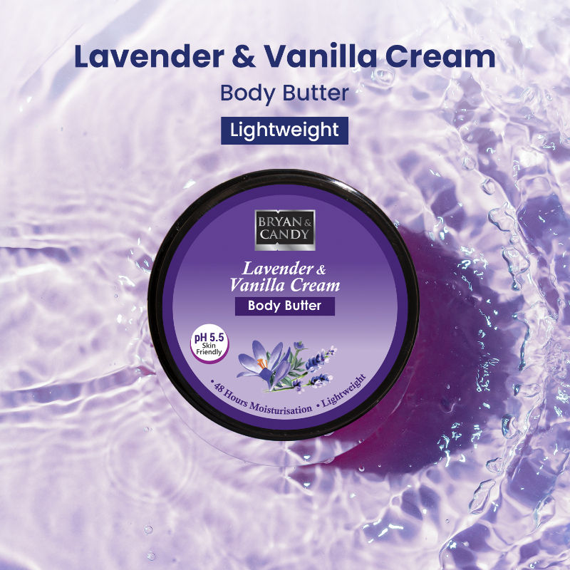 BRYAN & CANDY Lavender & Vanilla Cream Body Butter