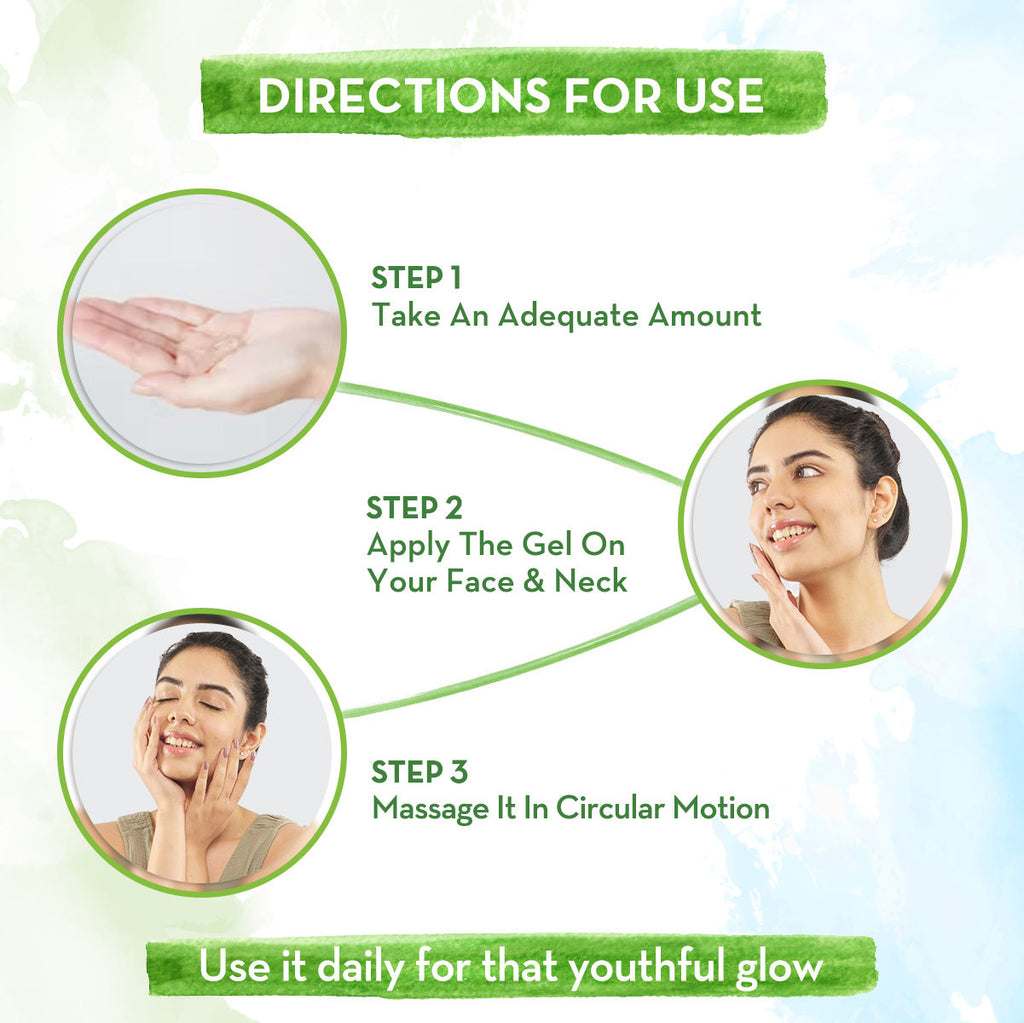 Mamaearth Aloe Ashwagandha Gel, For Face, With Aloe Vera & Ashwagandha For A Youthful Glow