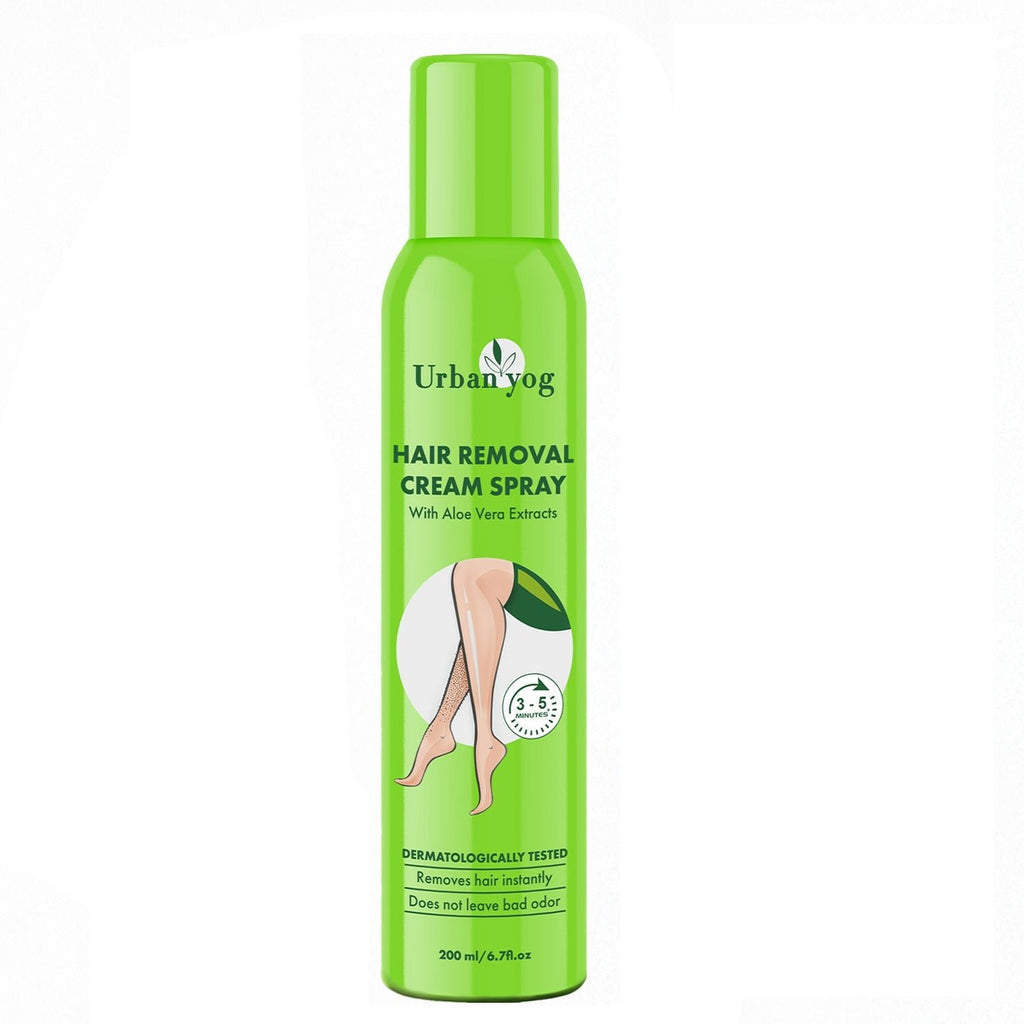 UrbanYog Hair Removal Cream Spray With Aloe Vera Extracts