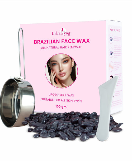 UrbanYog Brazilian All Natural Hair Removal Face Wax