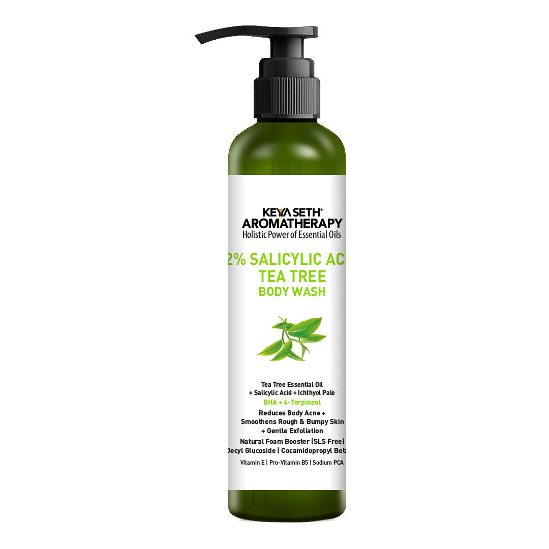 Keya Seth Aromatherapy 2% Salicylic Acid Tea Tree Body Wash