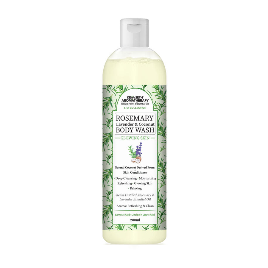 Keya Seth Aromatherapy Rosemary Lavender Coconut Body Wash