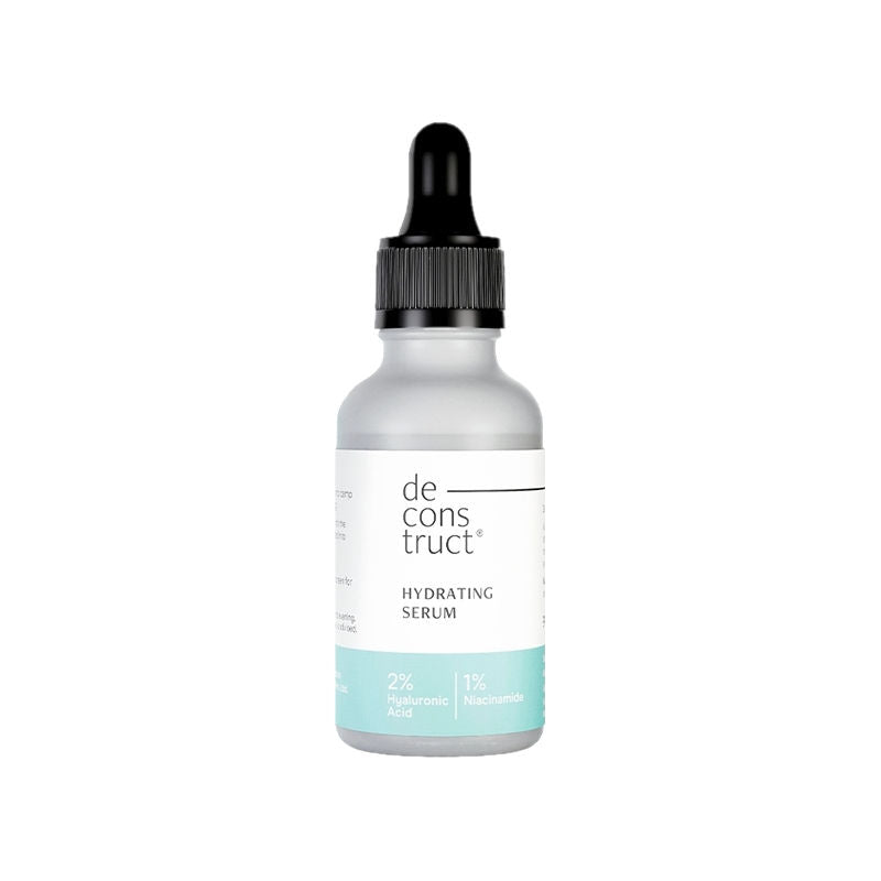Deconstruct Hydrating Serum, 2% Hyaluronic Acid + 1% Niacinamide, Soft & Plump Skin