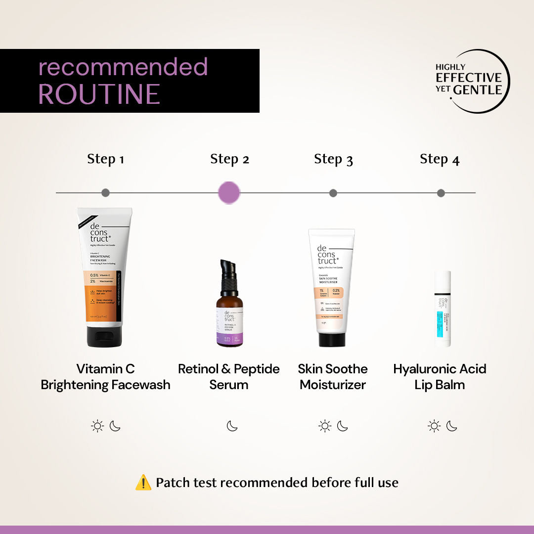 Deconstruct Retinol & Peptide Serum, 0.2% Retinol + 1% Peptide, Anti-Aging