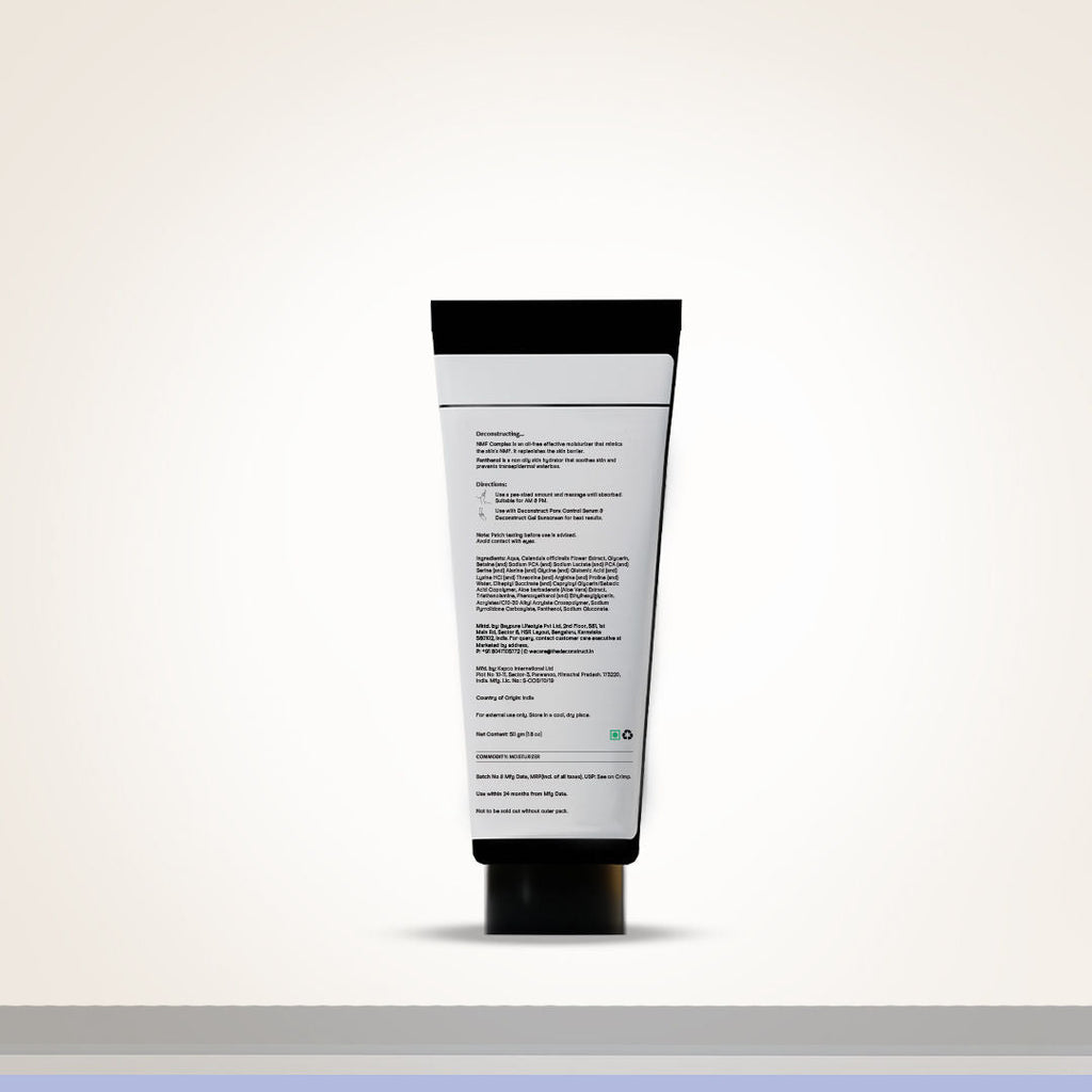Deconstruct Oil-Free Moisturizer, Lightweight, Non-Sticky, 72H Hydration