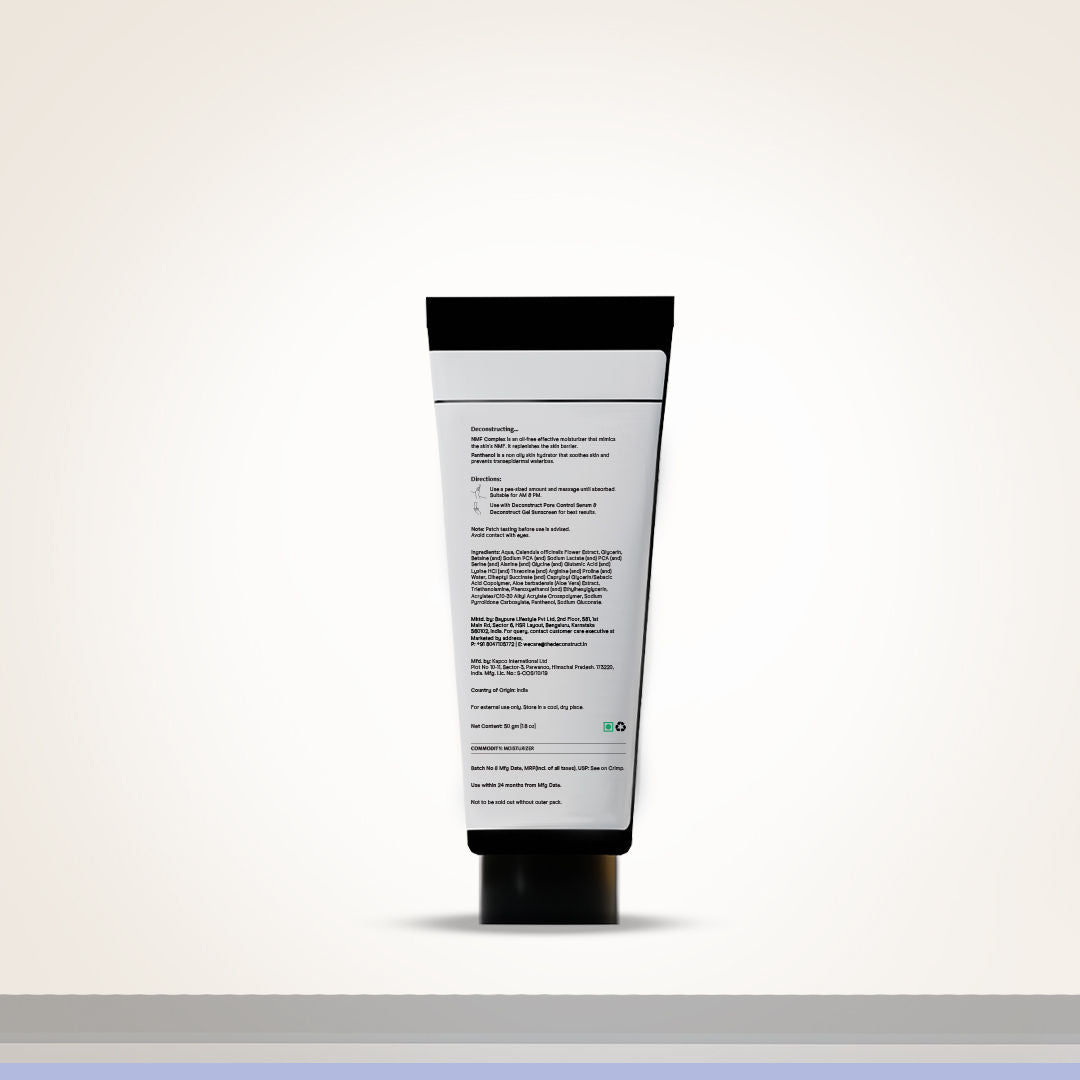 Deconstruct Oil-Free Moisturizer, Lightweight, Non-Sticky, 72H Hydration