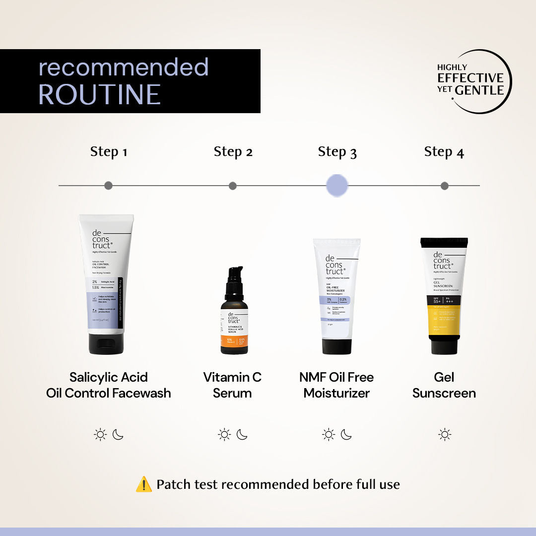 Deconstruct Oil-Free Moisturizer, Lightweight, Non-Sticky, 72H Hydration