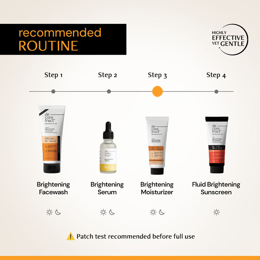 Deconstruct Niacinamide Brightening Face Moisturizer, Brightens & Reduces Dark Spots