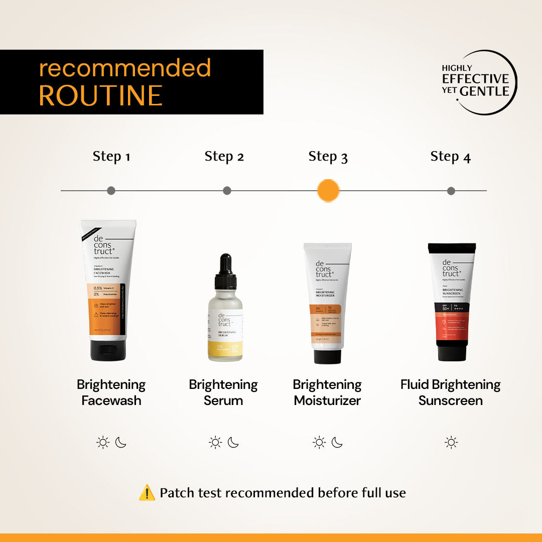 Deconstruct Niacinamide Brightening Face Moisturizer, Brightens & Reduces Dark Spots