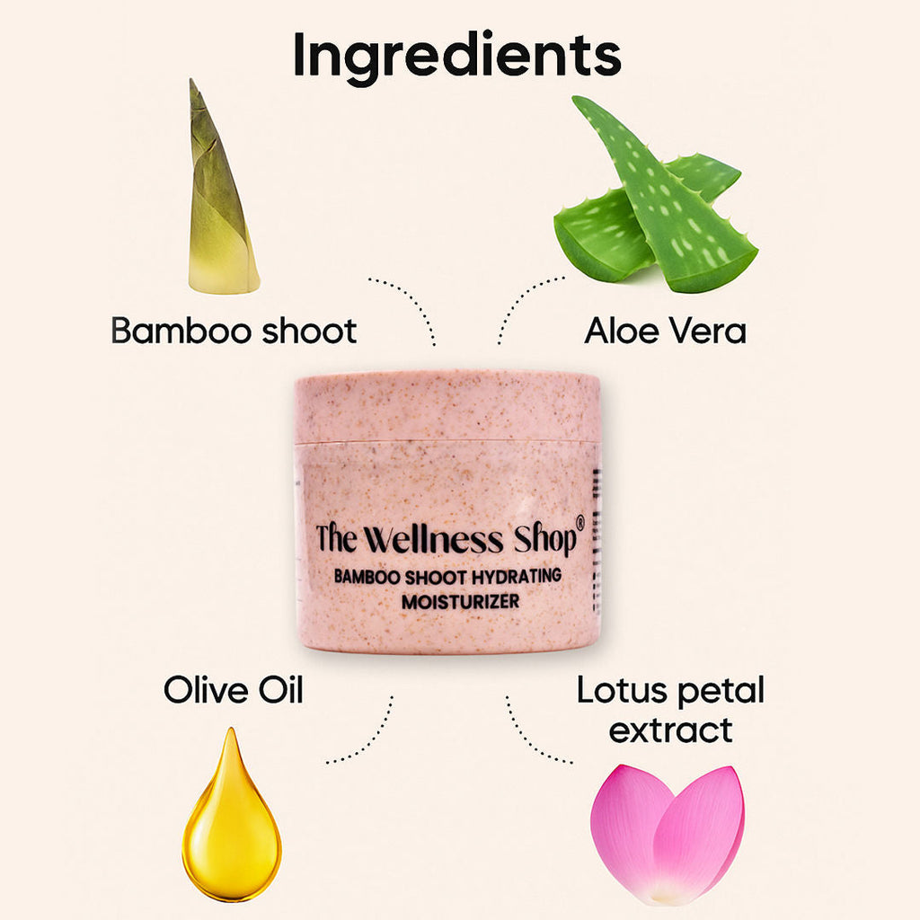 The Wellness Shop Bamboo Shoot Hydrating Moisturizer