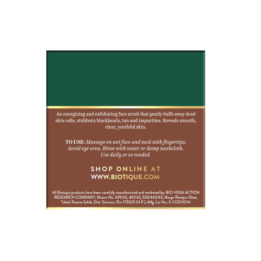 Biotique Advanced Organics Coffee Energizing Face Srcub