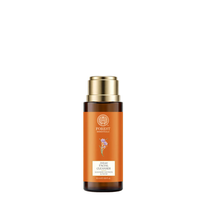 Forest Essentials Delicate Facial Cleanser - Kashmiri Saffron & Neem