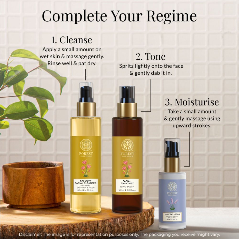 Forest Essentials Delicate Facial Cleanser - Kashmiri Saffron & Neem