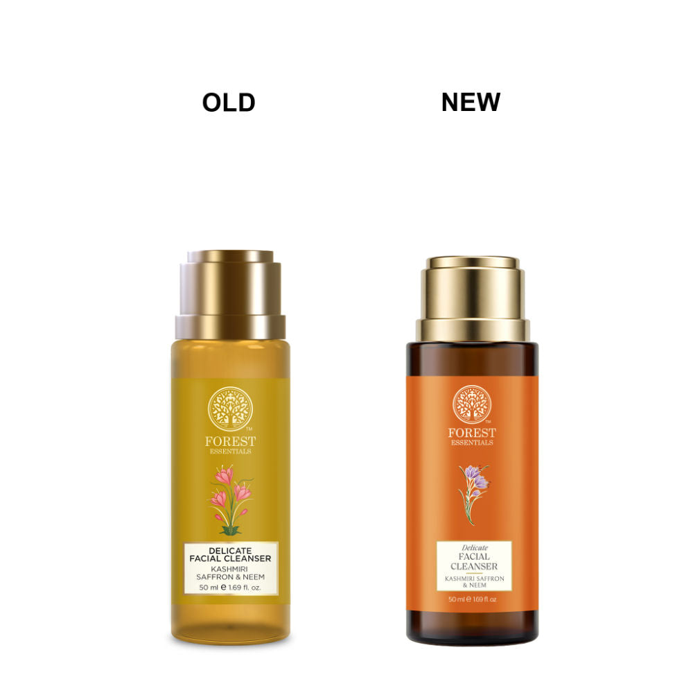 Forest Essentials Delicate Facial Cleanser - Kashmiri Saffron & Neem