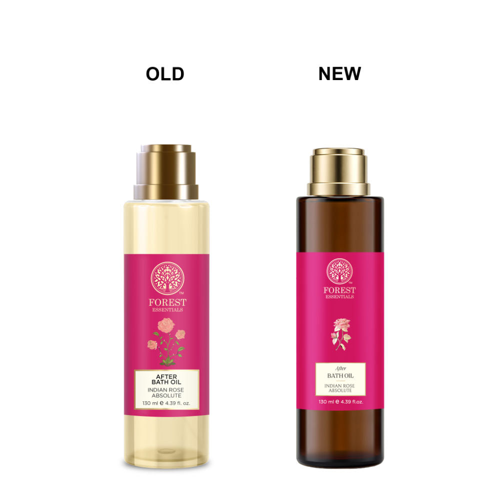 Forest Essentials After Bath Oil Indian Rose Absolute Ayurvedic Shower Oil