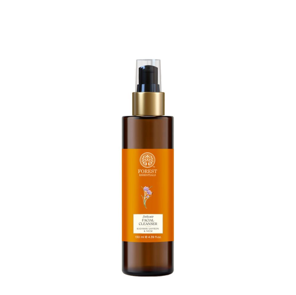 Forest Essentials Delicate Facial Cleanser - Kashmiri Saffron & Neem