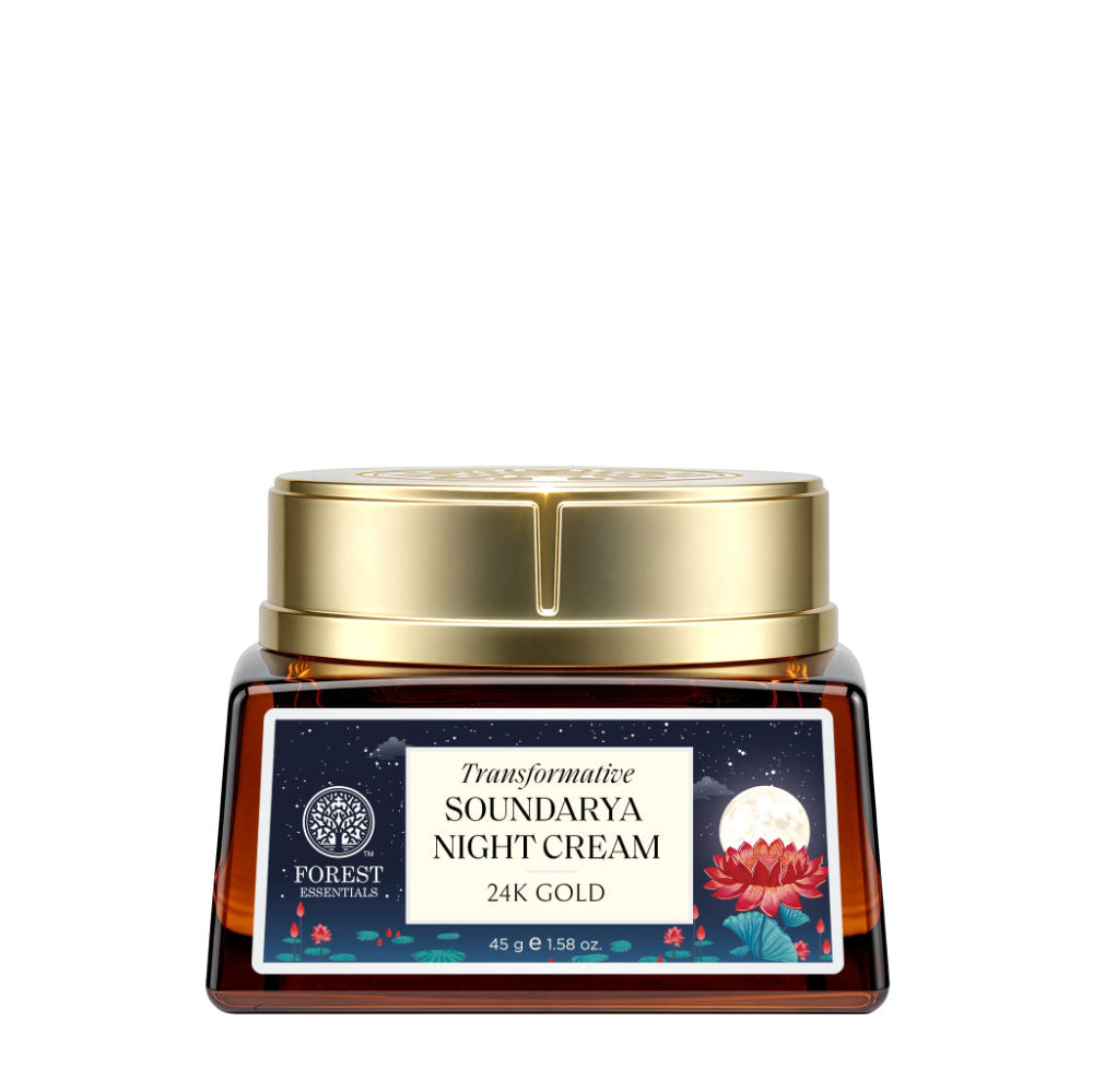 Forest Essentials Transformative Soundarya Night Cream with 24K Gold