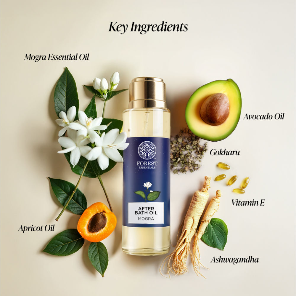 Forest Essentials After Bath Oil Mogra