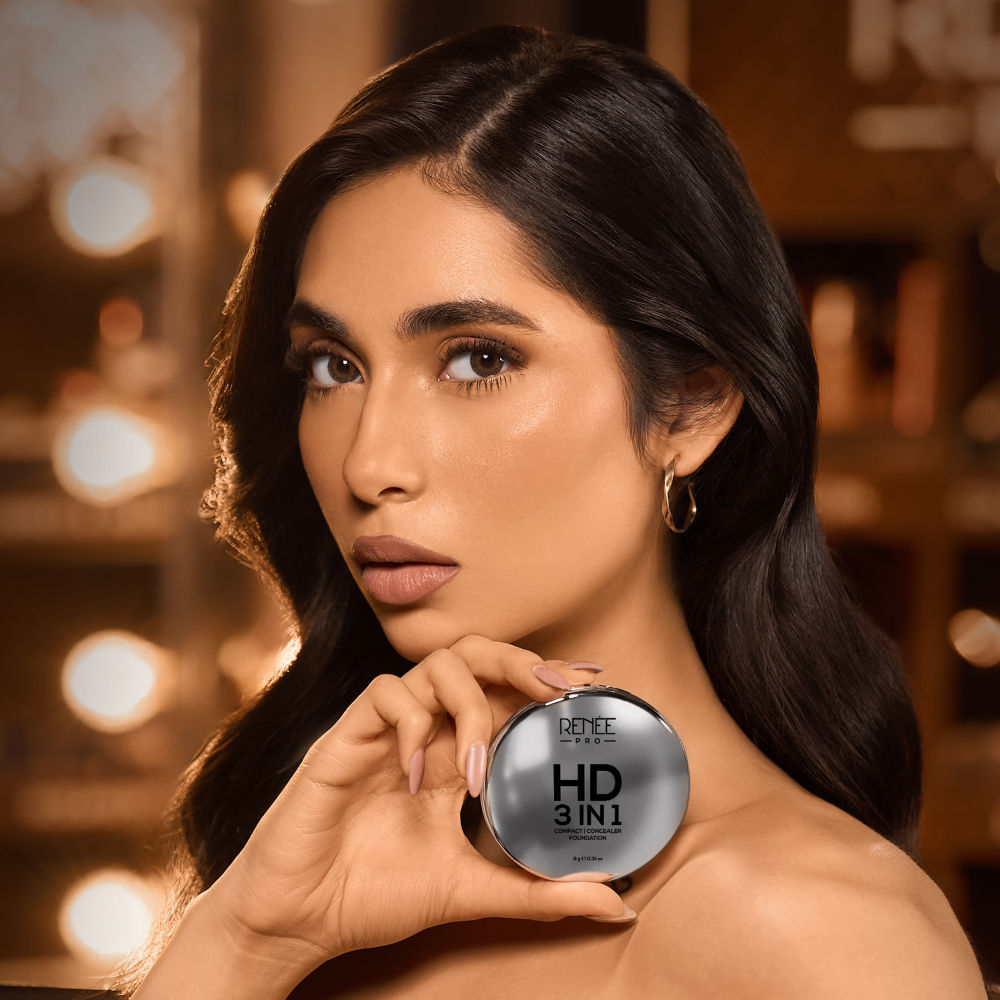 Renee Cosmetics Pro HD 3-IN-1 Compact Works as Concealer, Foundation & Powder With SPF 20
