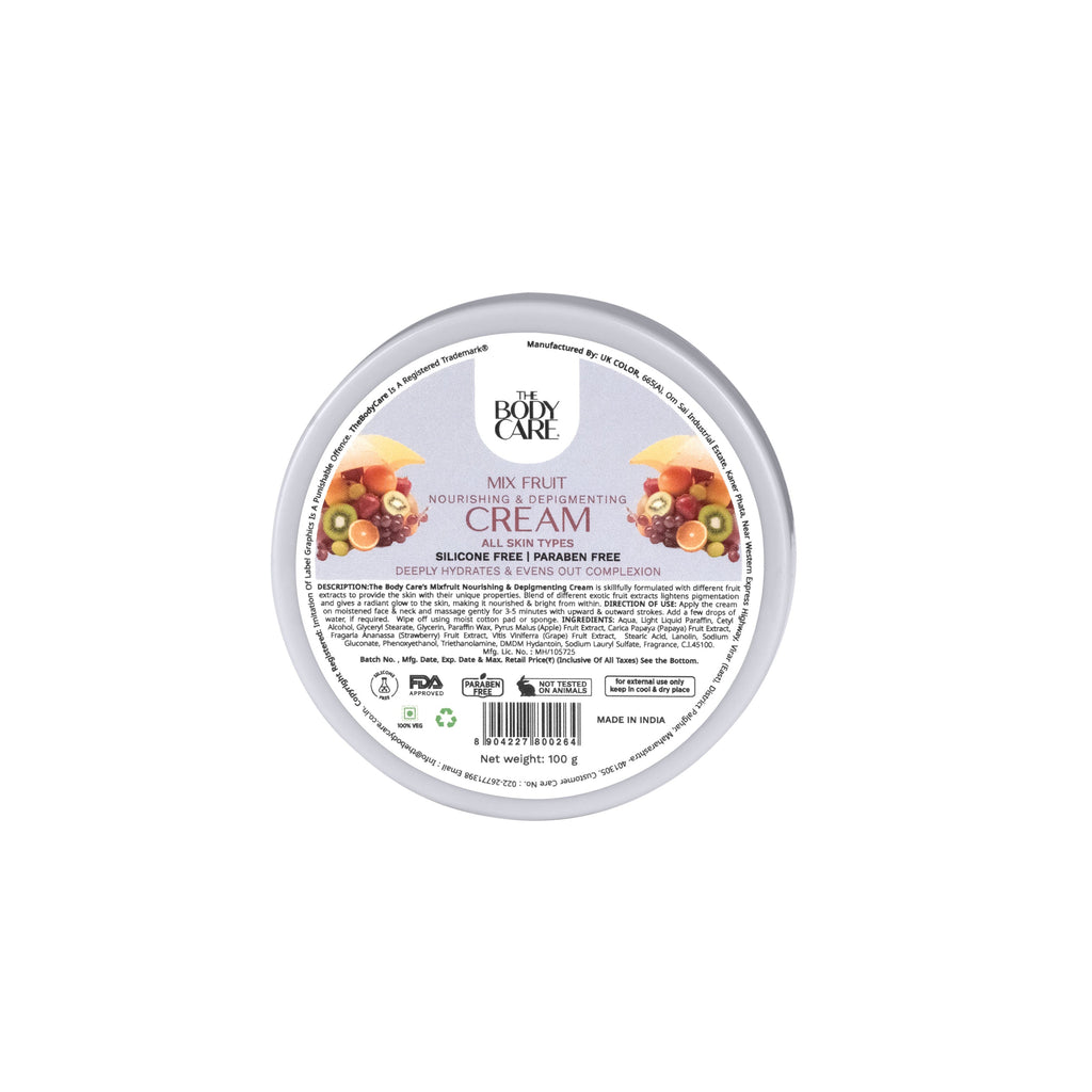 The Body Care Mixfruit Nourishing & Depigmenting Cream