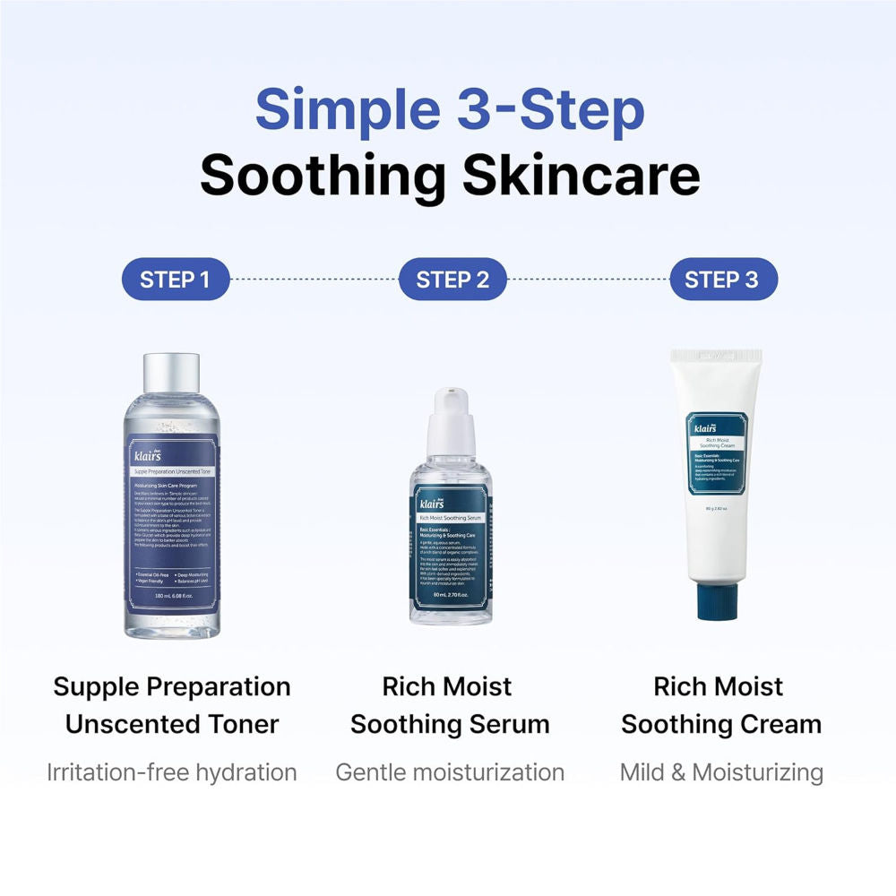 Klairs Supple Preparation Unscented Toner, Bestselling Moisturizing Korean Toner For Sensitive Skin