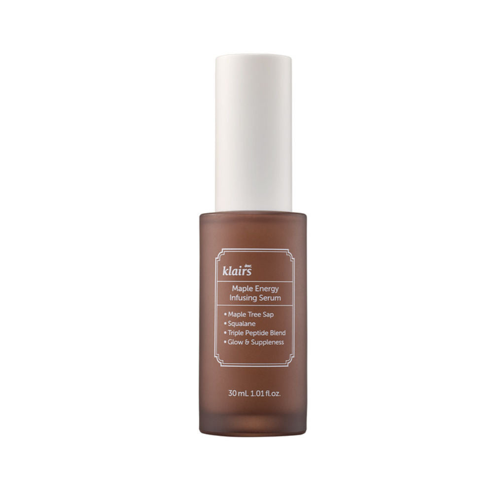 Klairs Maple Energy Infusing Serum, Anti-Aging Korean Serum with 3 Peptides Reduces Fine Lines