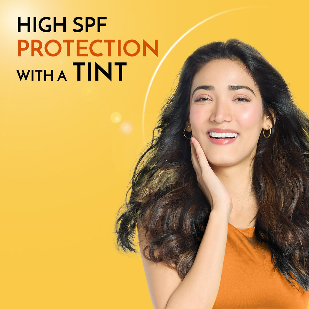 Joy Tinted Sunscreen SPF 50 PA+++ for Oily Skin with Niacinamide, No White Cast, Even Tone