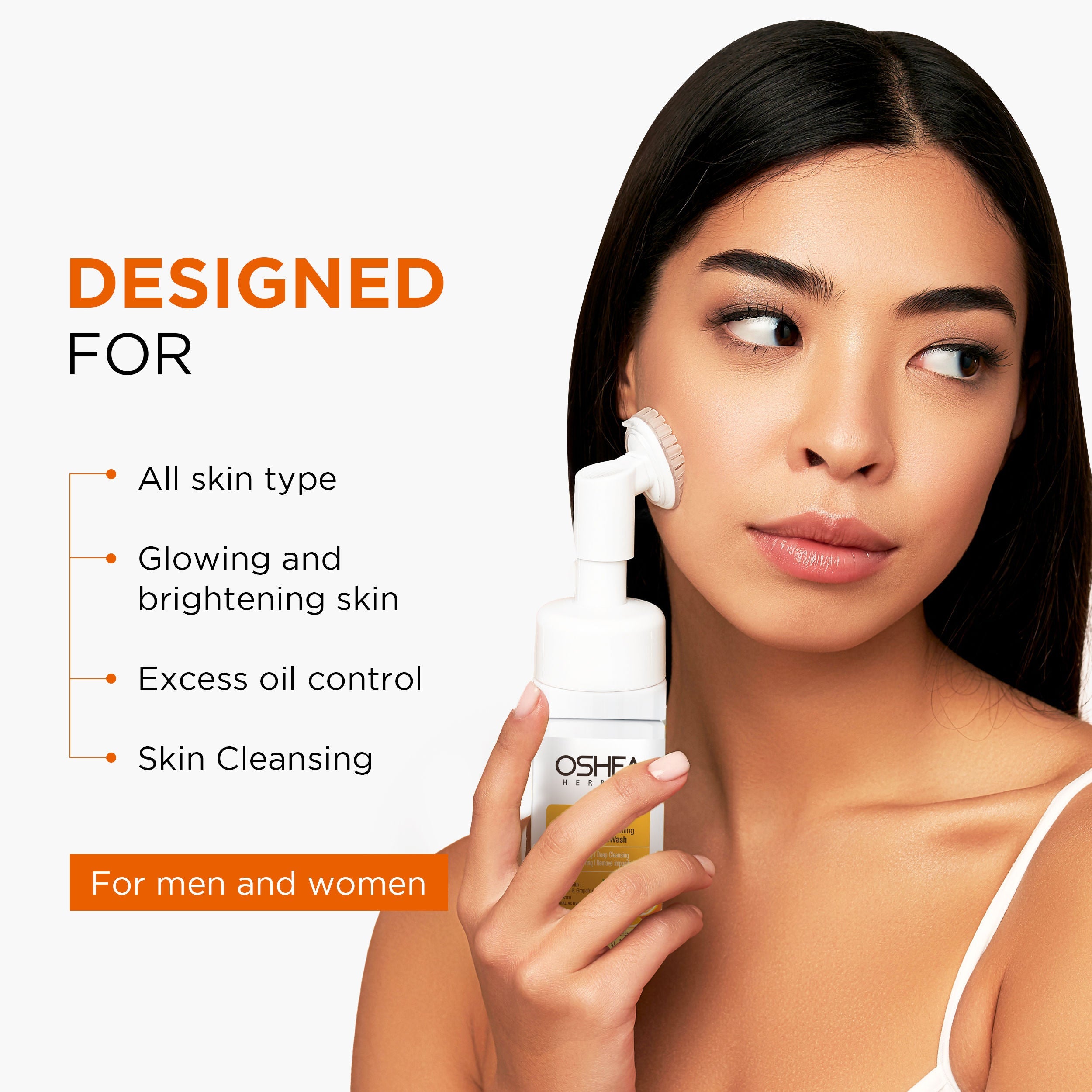 Oshea Herbals Brightening & Illuminating Foaming Face Wash