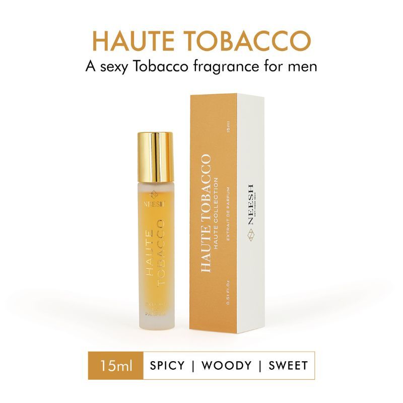 NEESH Haute Tobacco Extrait De Parfum – Smoky Tobacco Perfume for Men