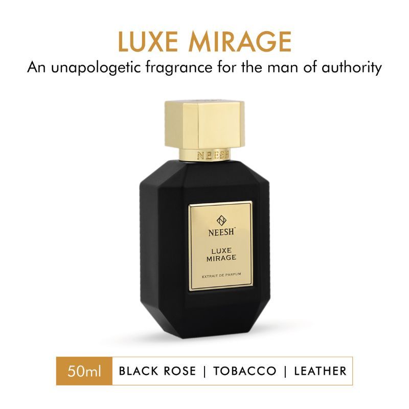 NEESH Luxe Mirage Extrait De Parfum – Oriental Spicy Perfume for Men
