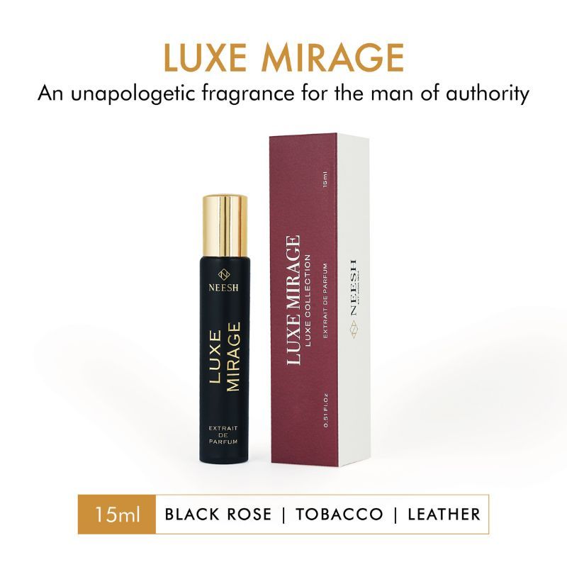 NEESH Luxe Mirage Extrait De Parfum – Oriental Spicy Perfume for Men