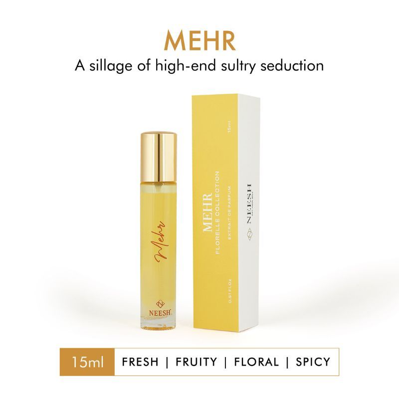 NEESH Mehr Extrait De Parfum – Floral Oriental Perfume for Unisex